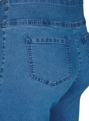 Zizzi Jegging extensible taille haute, Light Blue, Packshot image number 3