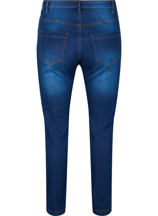 Zizzi  Emily jeans slim fit taille normale, Blue Denim, Packshot image number 1