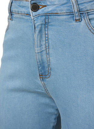 Zizzi Jeans bootcut Ellen à taille haute, Ex Lgt Blue, Packshot image number 2