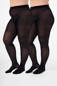 Lot de 2 collants en 60 deniers, Black, Model