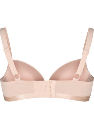 Zizzi Soutien-gorge moulé avec résille, Nude, Packshot image number 1