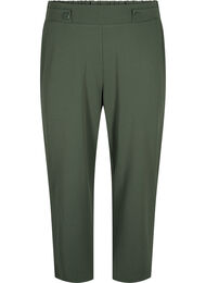 Pantalon 7/8 coupe ample, Thyme, Packshot