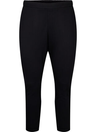 Zizzi Pantalon court avec poches, Black, Packshot image number 0