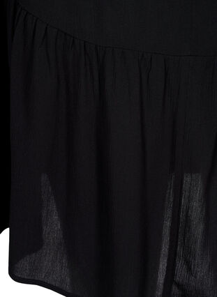 Zizzi Robe d'été à bretelles en viscose, Black, Packshot image number 3