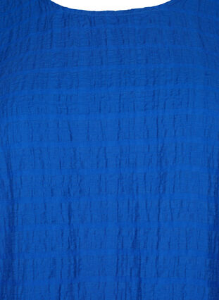 Zizzi Blouse smockée en lyocell (TENCEL™), Strong Blue, Packshot image number 2