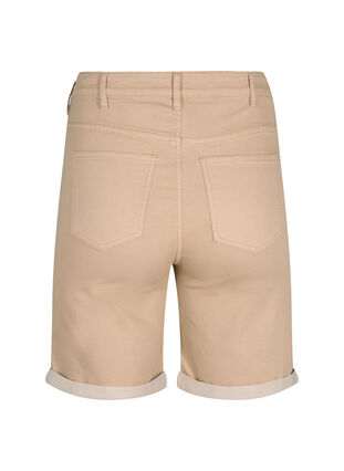 Zizzi  Shorts en jean moulants à taille haute, Nomad, Packshot image number 1
