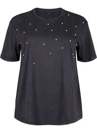 T-shirt avec perles