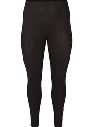 Leggings basiques en viscose, Black, Packshot