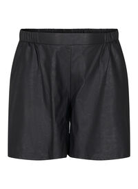 Short ample en simili cuir