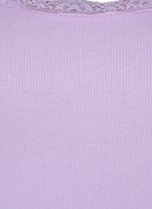 Zizzi Haut à dentelle, Lavender, Packshot image number 2