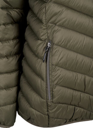 Zizzi Veste légère à capuche, Beluga, Packshot image number 3