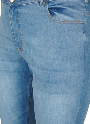 Zizzi Jeans bootcut avec fente, Blue Denim, Packshot image number 2