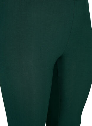 Zizzi Leggings basiques en viscose, Scarab, Packshot image number 2